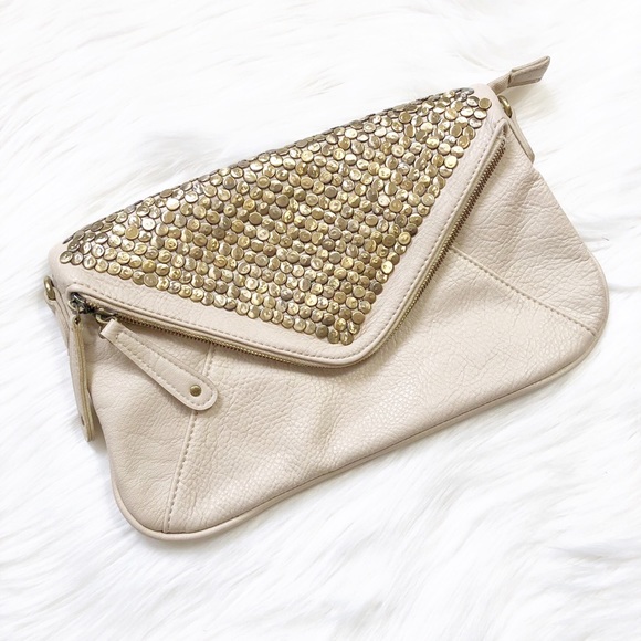Urban Outfitters Handbags - ⚡️Urban Outfitter Stud Faux-leather Clutch